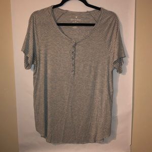 NWOT soft & sexy striped tee